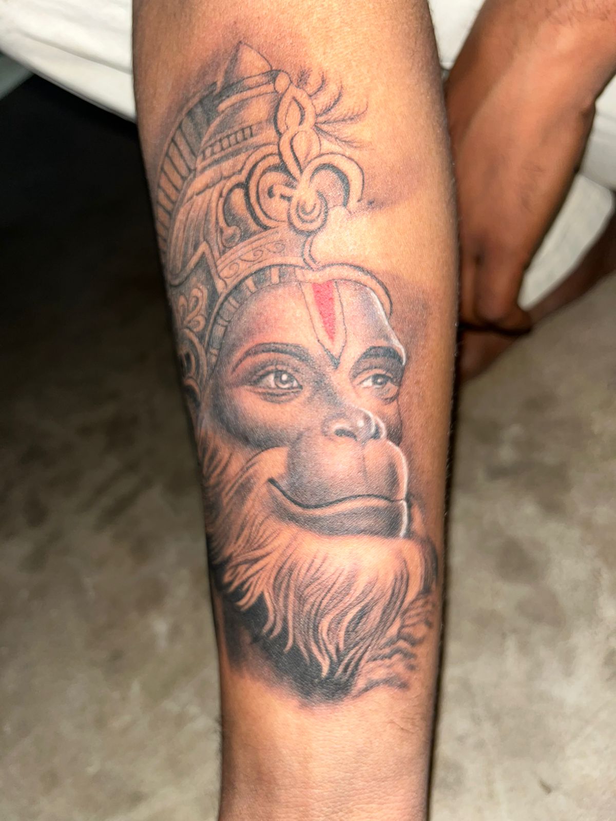 Lord Hanuman Tattoo